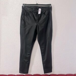 American eagle pleather pants